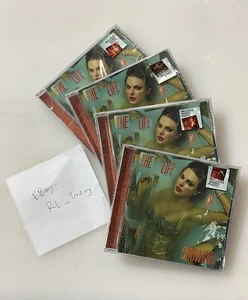 TAYLOR SWIFT The Life of a Showgirl CD SIGNED Photo COMPLETE Set Of 4 SEALED - Picture 1 of 6