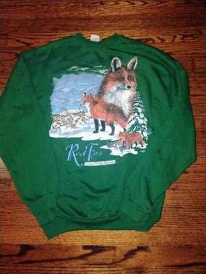 Women's Retro Vintage 80s/90s Fox Sweatshirt - Image 1 of 4