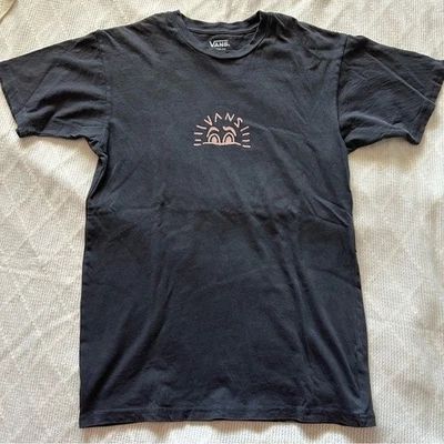 Vans Classic Fit Graphic T Shirt Small Gray Skateboarding Casual Top - Image 1 of 4