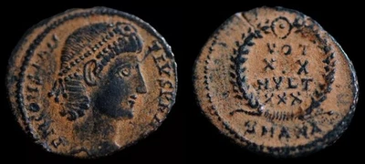 CONSTANTIUS II. ANCIENT ROMAN COINS. AD 337-361. Æ 16 mm. 1,45 gramm. #826 - Image 1 of 3