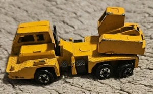 Zylmex camion gru pressofuso lungo 2,75 pollici giallo - Foto 1 di 10