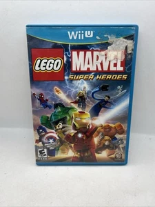 LEGO Marvel Super Heroes (Nintendo Wii U, 2013) Tested No Manual - Picture 1 of 4
