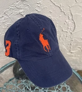 POLO RALPH LAUREN Big Pony #3 Navy Blue MCMLXVII Strapback Hat/Cap - Bild 1 von 4