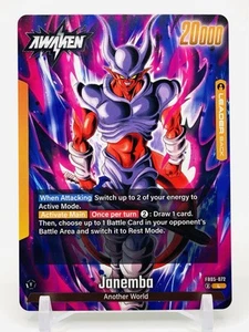 JANEMBA - LÍDER ARTE COMPLETO - FB05-072 L - Dragon Ball Z Fusion World Inglés Casi Nuevo - Imagen 1 de 2