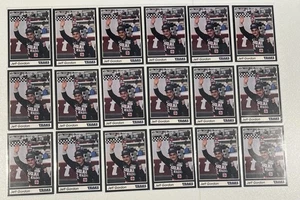 1991 Traks #1 Jeff Gordon Carolina Ford Dealers NASCAR Rookie Lot Of 18 Mint - Picture 1 of 3