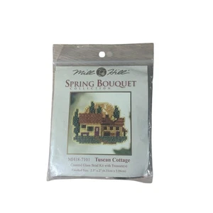 Mill Hill Toskanisches Landhaus Kreuzstich Glasperlen-Set Frühling Bouquet Kollektion - Bild 1 von 2