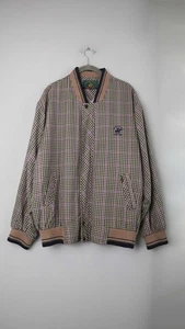 Polo Club Berverly Hills Jacke Bomberjacke L kariert Blouson true Vintage - Bild 1 von 11