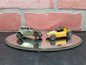 Redline Hot Wheels 1968 Classic 32 Ford Vicky Antifreeze Green & Rock Buster  - Picture 1 of 18