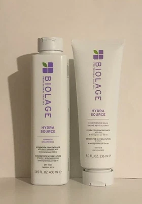 Biolage Hydra Source Shampoo [13.5 OZ] & Conditioning Balm [8 OZ] Set - Image 1 of 2
