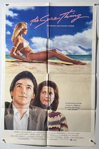 Rob Reiner`s THE SURE THING Original 1sh Movie Poster John Cusack Daphne Zuniga - Picture 1 of 1