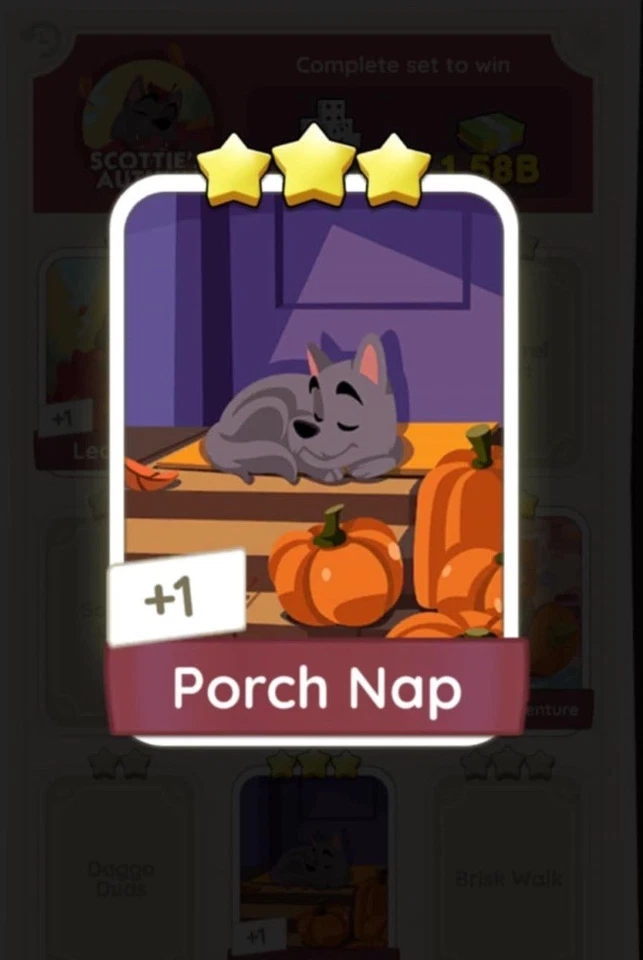 Porch Nap - Monopoly!!! 3⭐️ Cozy Comforts  Album - Image 1 of 1