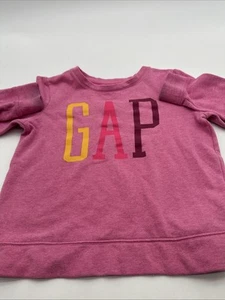 Gap Kids Sweater Youth Girl Spell Out Logo Pink ..#25300 - Picture 1 of 11