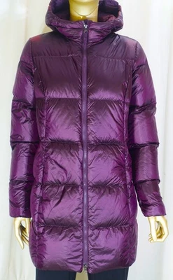EDDIE BAUER~MINT!!~IRIDESCENT PURPLE LUNA PEAK DOWN FILLED HOODED PARKA EB550 S - Image 1 of 4