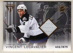 03-04 Pacific Titanium Jersey Vincent Lecavalier /875