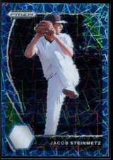 2021 Panini  Blue Prizm Draft Jacob Steinmetz #PDP77 Arizona Diamondbacks Rookie