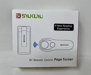 Syukuyu RF Remote Control Page Turner for Kindle/Tablet/e-Book Reader - Picture 1 of 1