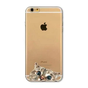 COQUE CASE iPHONE 5 5S SE LE CHAT TOYGER SILICONE SOUPLE (TPU) - Photo 1 sur 1