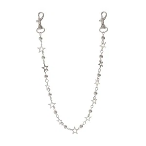 Unique Star And Bead Design Chain Pants Pendant For Trendy Fashion Enthusiasts - Zdjęcie 1 z 8