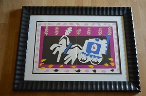 Henri Matisse L'Enterrement de Pierrot Original Lithograph 1st Edition 1960 ~COA - Picture 1 of 7