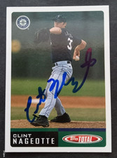 2002 Topps (Total) SIGNED: Clint Nageotte, MARINERS #82