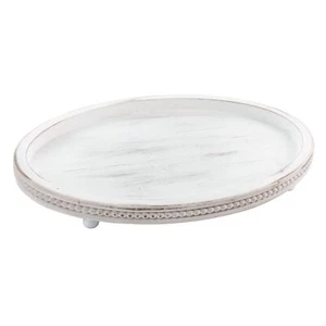 Wooden TrayOval Decorative Tray for Coffee Table Kitchen Dinning Table Entryw... - Picture 1 of 7