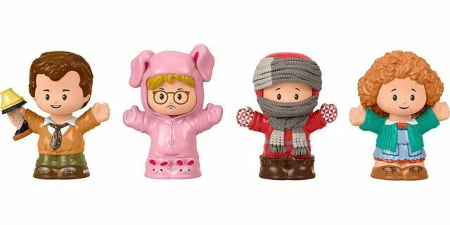 Fisher-Price Little People Collector Series A Christmas Story 4 Figure Collector Set (GWD34)