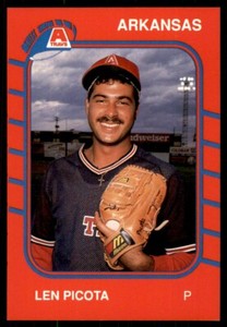 1989 Grand Slam Arkansas Travelers Len Picota Arkansas Travelers #18