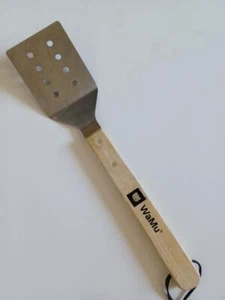 Vintage 13" BBQ Grill Spatula flipper WAMU Washington Mutual logo , Stainless - Picture 1 of 5