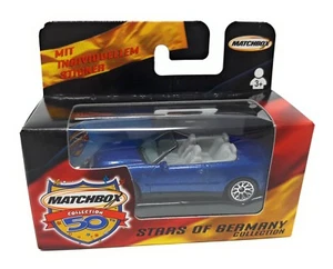 Matchbox Superfast 1-75 Mercedes Convertible blue German Model Stars of Germany - Picture 1 of 1