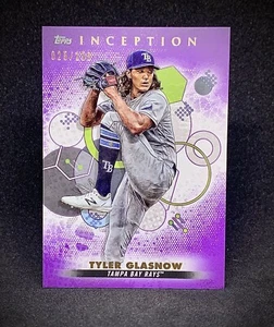 2022 Topps Inception - Purple #52 Tyler Glasnow /150 - Picture 1 of 2