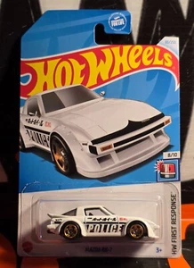 2024 HOT WHEELS HW FIRST RESPONSE ** MAZDA RX-7 ** #80 1:64 CASE E - Picture 1 of 2