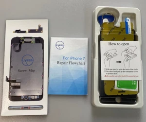 iPhone 7 Screen Replacement Black LCD Display Touch Screen Digitizer Assembly - Picture 1 of 4