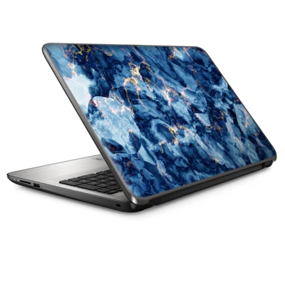 Recubrimiento universal para computadora portátil de 13 pulgadas - granito mármol dorado azul pesado Foto 1 de 4