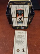 1996 Upper Deck Mickey Mantle Metallic Impressions Collector Set