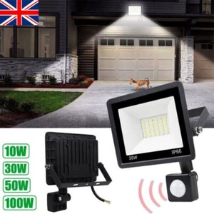 10-100W LED Floodlight Spot Light Watt Security Flood Lights Outdoor Garden Lamp - Picture 1 of 21