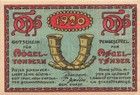 50 Pfennig Notgeld Mögeltondern DNS Mogeltonder Gemeinde Dänemark , 1920