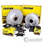 TEXTAR BRAKE DISCS + FRONT + REAR COVERINGS suitable for OUTBACK BP