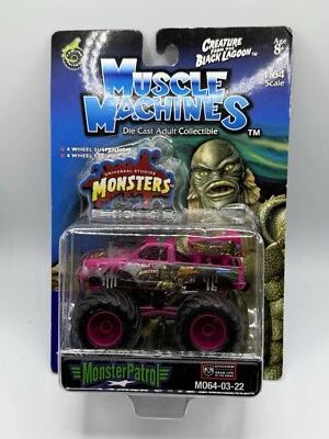 Muscle Machines CREATURE BLACK LAGOON Monster Truck Universal Studios 1:64 NIB - Image 1 of 2