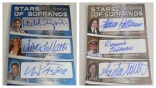 2019 LEAF POP CENTURY STARS OF SOPRANOS 6 AUTO B/F CHIANESE PASTORE IMPERIOLI 