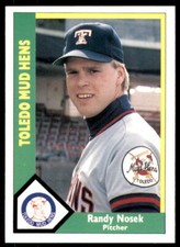1990 CMC Toledo Mud Hens  Randy Nosek #6