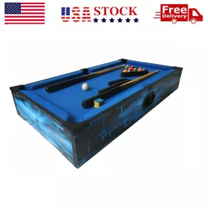 27" Table Top Billiards Game Mini Pool Tables Children's Toys Fun Games Indoors - Picture 1 of 1