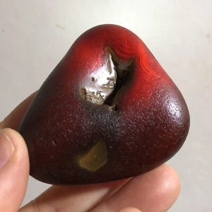 62g ¡Hermoso! Piedra cristalina ágata ojo ágata GoBi natural muestra curación - Imagen 1 de 7