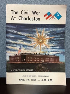 The Civil War At Charleston 1860-1865 Post-Courier Booklet South Carolina - Picture 1 of 4