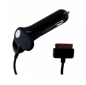 AT&T Voiture Chargeur pour IPHONE 4/4S, Noir - Photo 1 sur 6