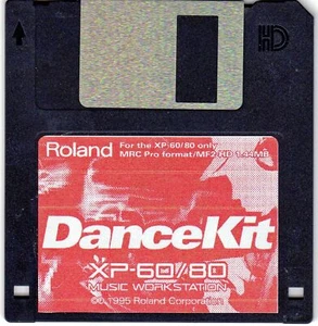 Software kit de baile Roland para sintetizador de estación de trabajo de música XP-60/80 - Imagen 1 de 1