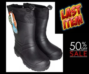 Wonder Nation Toddler Boys' Black Snow Boots Size 13 Thermal -22 Rating black - Picture 1 of 18