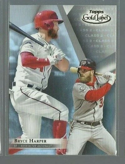2018 Topps Gold Label Class 2 #3 Bryce Harper (ref 91309) - Image 1 of 1