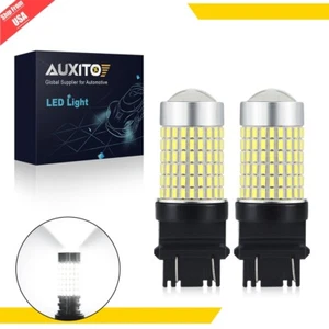 AUXITO 3157 3156 3057 LED Reverse Brake Turn Signal Light Bulb 6000K White 144H - Bild 1 von 27