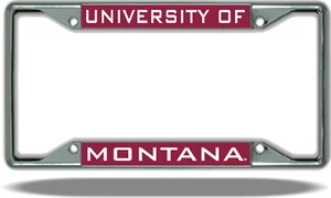 Montana University of License Plate Frame - Picture 1 of 1