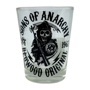 Shot Glass Sons Of Anarchy Est 1967 Redwood Original 2 1/4" tall - Picture 1 of 7